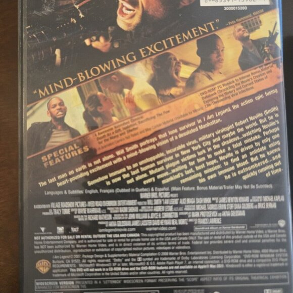 I Am Legend DVD Widescreen Edition - Picture 2 of 2